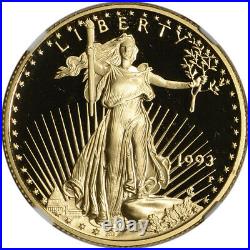 1993-P American Gold Eagle Proof 1/2 oz $25 NGC PF69 UCAM