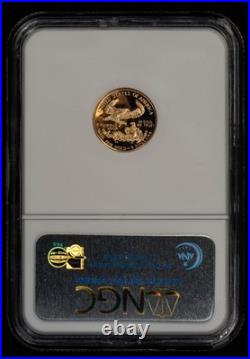 1994-W G$5 1/10 oz Gold American Eagle Proof NGC PF 69 Ultra Cameo SKU-G6096