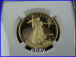 1994-W Gold Eagle NGC PF 70 Ultra Cameo Proof US Mint $25 Coin 1/2 Oz Troy