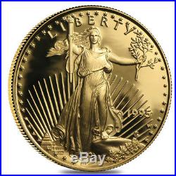 1995 W 1/2 oz $25 Proof Gold American Eagle NGC PF 70 UCAM