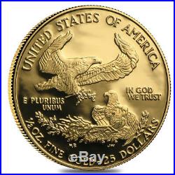 1995 W 1/2 oz $25 Proof Gold American Eagle NGC PF 70 UCAM