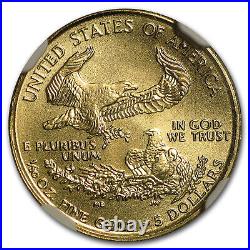 1997 1/10 oz American Gold Eagle MS-70 NGC