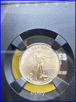 1997 $5 AMERICAN GOLD EAGLE 1/10 OZ BY VAULTBOX Series 7 NGCX MINT STATE 10 1997 $5 AMERICAN GOLD EAGLE 1/10 OZ BY VAULTBOX Series 7 NGCX MINT STATE 10