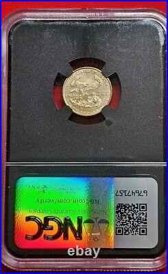 1997 $5 Eagle 1/10oz Gold / NGCX Vaultbox 9.9