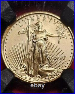 1997 $5 Eagle 1/10oz Gold / NGCX Vaultbox 9.9