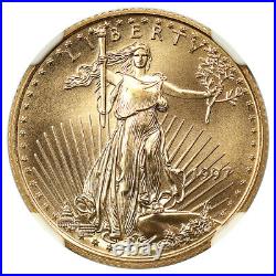 1997 Gold Eagle $10 NGC MS70 American Gold Eagle AGE