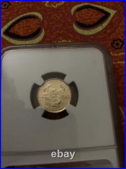 1998 1/10 oz Gold American Eagle MS 70 NGC