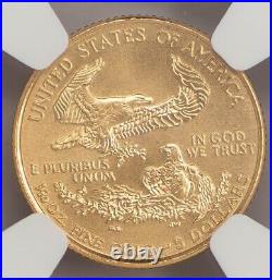 1999 $5 American Gold Eagle MS69 NGC 947801-6