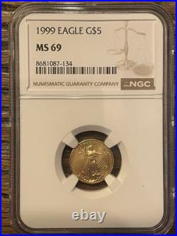 1999 $5 Gold Eagle