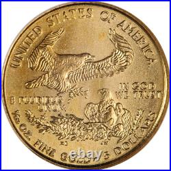 1999 Gold American Eagle $5 NGC MS70 1999 Gold American Eagle $5 NGC MS70