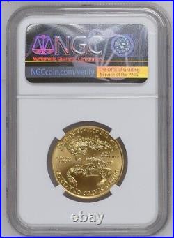 1999 Gold American Eagle G$25 1/2 oz NGC MS69 5954956-002