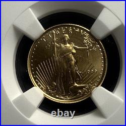 1999 NGC MS-69 American Eagle G$5 Five Dollars 1/10 OZ Gold Coin Better Date 1999 NGC MS-69 American Eagle G$5 Five Dollars 1/10 OZ Gold Coin Better Date