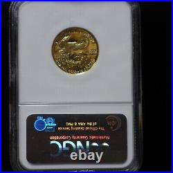 1999-W $10 GOLD EAGLE 1/4 Oz. G$10 NGC PF70 UC PROOF ULTRA CAMEO