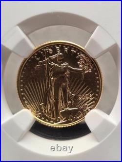 1/10 Oz. Gold 2026 $5 American Eagle NGC MS69