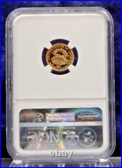 1/10 oz. 999 Gold 2017 Proof Proposed Motto 1865 Double Eagle Private Issue