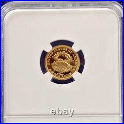 1/10 oz. 999 Gold 2017 Proof Proposed Motto 1865 Double Eagle Private Issue