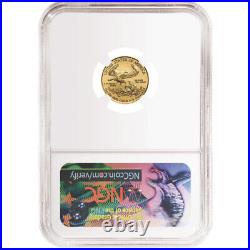 1/10 oz American Gold Eagle MS70 (Random Year, Label, PCGS or NGC)