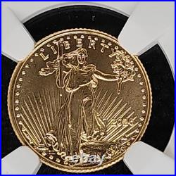 1/10 oz gold 2026 $5 American Eagle NGC MS69