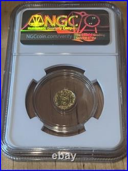 1/200 Oz Egyptian Gold King Tut / Scarab 999 gold Private Issue NGC MS70