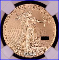 1/2 oz $25 American Gold Eagle NGC MS70 Random Year & Label