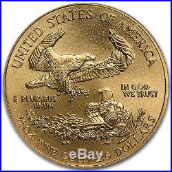1/2 oz Gold American Eagle MS-69 NGC (Random Year) SKU #83498