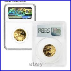 1/4 oz $10 Proof Gold American Eagle NGC/PCGS PF 69 (Random Year)