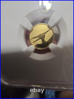 1g Pteranodon Gold Coin Ngc Pf70