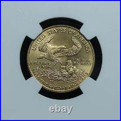 2000 1/4 Oz Gold American Eagle 10$ Bullion Gold Coin NGC MS 69