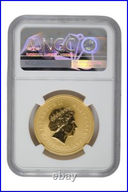 2000 1 oz Gold Australia Lunar Dragon NGC MS 68