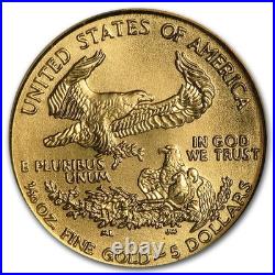 2001 1/10 oz American Gold Eagle MS-70 NGC