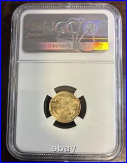 2001 $5 1/10 oz American Gold Eagle Coin NGC MS69 Scarce Vintage Date