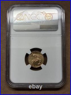 2001 $5 1/10 oz American Gold Eagle Coin NGC MS69 Scarce Vintage Date