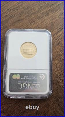 2001 W Capitol Pf70 Ultra Cameo Gold Coin