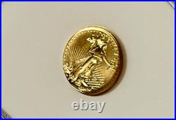 2002 Eagle G $5 MS 70 NGC 1666281-012 1/10 Ounce Fine Gold Coin
