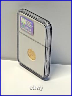 2002 Eagle G $5 MS 70 NGC 1666281-012 1/10 Ounce Fine Gold Coin