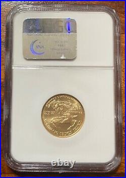 2003 1/4 Oz. Gold Eagles Eagle G$10 Ms