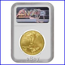 2004 1 oz $50 Gold American Eagle NGC MS 69 Mint Error (Rev Struck Thru)