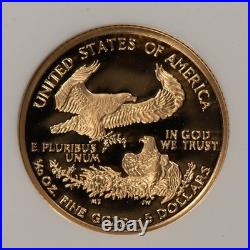 2004-W G$5 1/10 oz Gold American Eagle Proof NGC PF 70 Ultra Cameo SKU-G6100