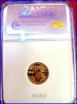 2005 $5 American Gold Eagle NGC MS 70