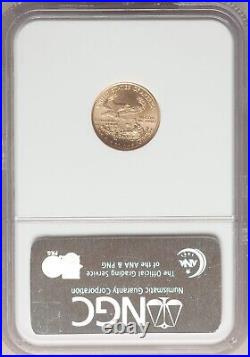 2005 GOLD 1/10oz $5 American Eagle NGC MS70