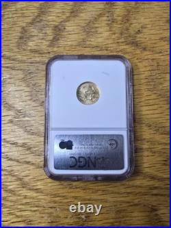 2005 Gold Eagle $5 1/10 oz. Fine Gold NGC MS 70