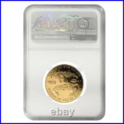 2005 W 1/2 oz $25 Proof Gold American Eagle NGC PF 70 UCAM