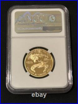 2005-W 1/2 oz Proof American Gold Eagle Coin NGC PF70 Ultra Cameo