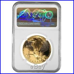 2005 W 1 oz $50 Proof Gold American Eagle NGC PF 69 Mint Error (Rev Struck Thru)