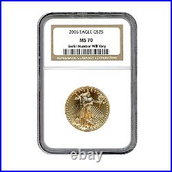 2006 $25 Gold Eagle NGC MS70