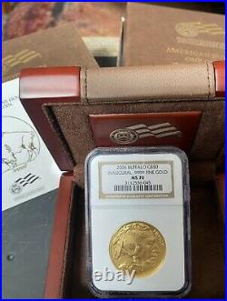 2006 $50 American Gold Buffalo NGC MS70 First Strikes 1 oz. 9999KT Bullion Coin
