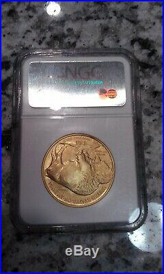 2006 American Gold $50 Buffalo, 1 Ounce. 999 Gold, NGC MS-70, 1st Strike