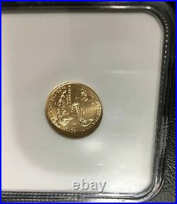 2006 American Gold Eagle, 1/10 oz, $5, NGC MS70