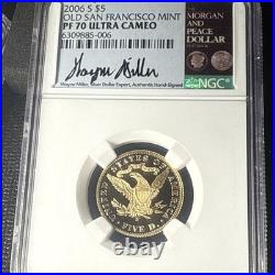2006-S Old San Francisco Mint NGC PF 70 $5 Gold Commemorative Half Eagle $WOW$