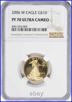 2006-W $10 American Gold Eagle PF70UCAM NGC